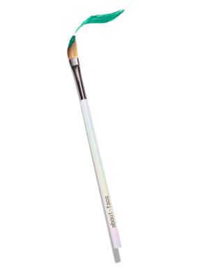 Angled Wing Tip Liner Brush